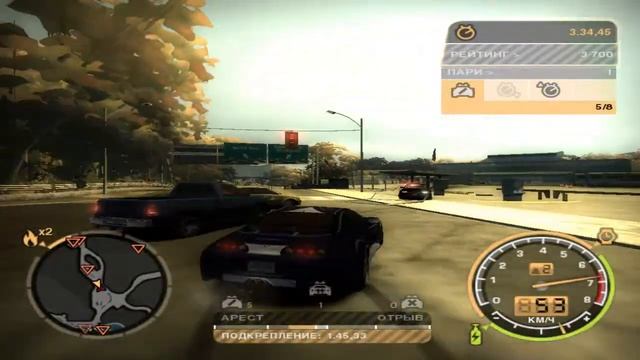 need for speed most wanted black edition 2005-2006 русская версия серия 7 смотреть онлайн