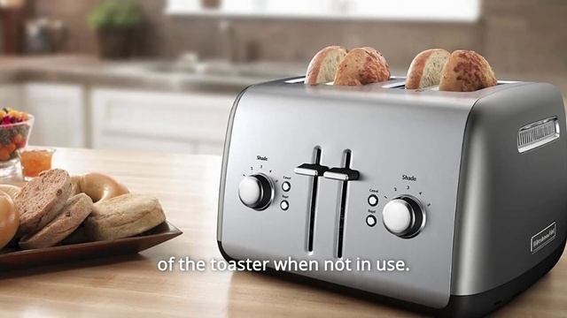 KitchenAid Kmt4115cu 4-Slice Toaster Review смотреть онлайн
