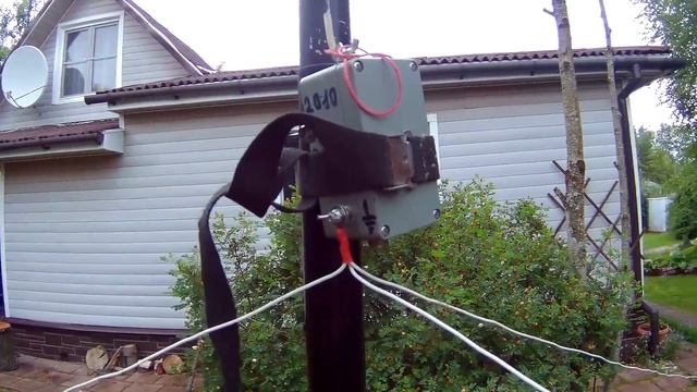 Как сделать вертикальную антенну из удочки #R4CR смотреть онлайн