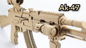 Самый известный | Как сделать картонный AK-47