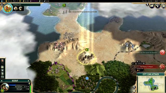 Civilization V - #1 - Gandhi's Ancient Era смотреть онлайн