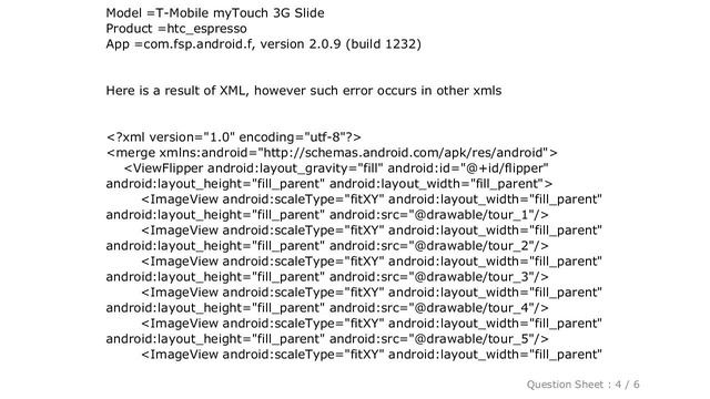 Android : android.view.InflateException: Binary XML file line #12: Error inflating class unknown смотреть онлайн