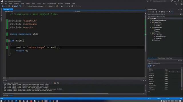 C++ dasturlash tili. 1-Dars смотреть онлайн