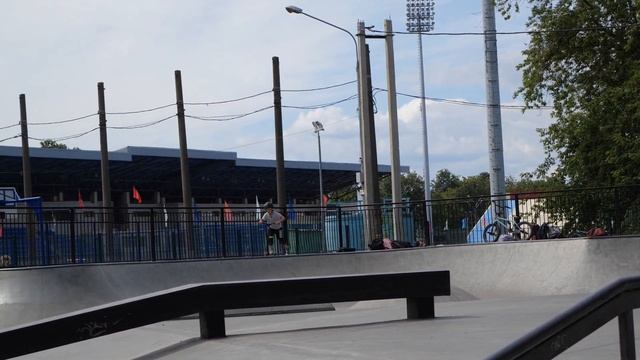 Тихонов Костя - новички, контест Drive Scooters в скейтпарке г.Электросталь смотреть онлайн