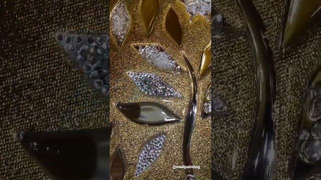 Создание интерьерной картины с зеркалами и эпоксидной смолой #эпоксиднаясмола #декор #картины смотреть онлайн