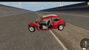 МАШИНЫ ВРЕЗАЮТСЯ  С БОЛЬШОЙ СКОРОСТИ В МАШИНУ В BeamNG.drive