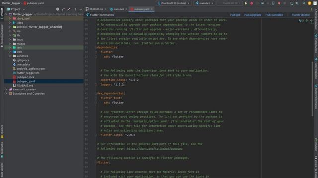 How to integrate logs in a Flutter application смотреть онлайн
