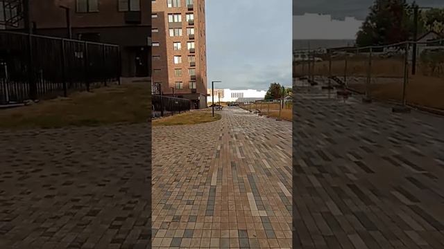 Modern architecture in the new residential complex "Spanish quarters" смотреть онлайн