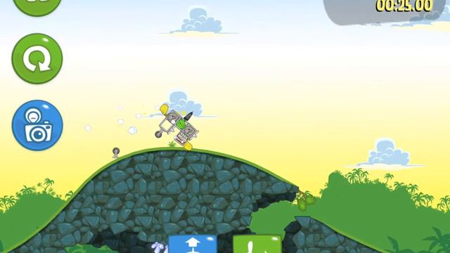 Bad Piggies - Road Hogs. Level R-1. 3 stars. смотреть онлайн