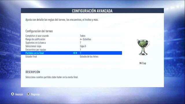 CREA tu PROPIO TORNEO personalizado en FIFA de XBOX 360 смотреть онлайн