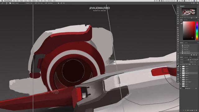 Concept Car Digital Painting Full Process смотреть онлайн