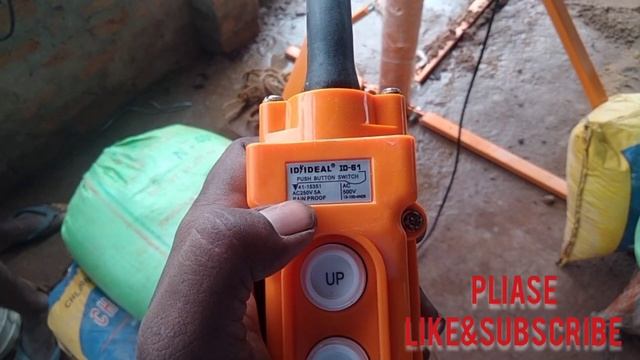 #Single Phase Mini Monkey Lift# Construction Mini Crane Lift # Building Mission Lifting Mini Crane#