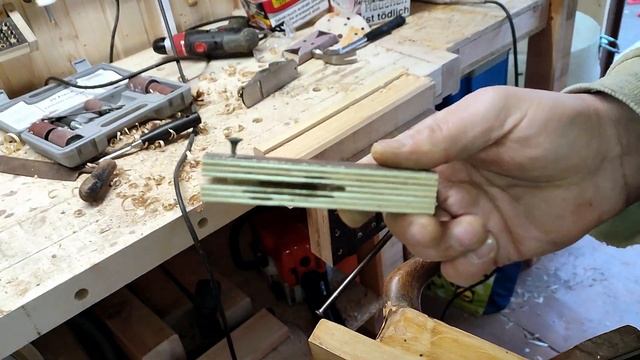 Простейшая приспособа для заточки ножей рубанка #tools смотреть онлайн