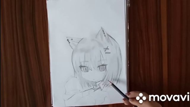 How to draw an anime cat || Как нарисовать аниме кошку смотреть онлайн
