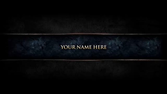 Stone frame YouTube Channel Art/Banner Template [Photoshop] - Free download смотреть онлайн