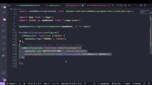 React Native Push Notifications for iOS and Android смотреть онлайн