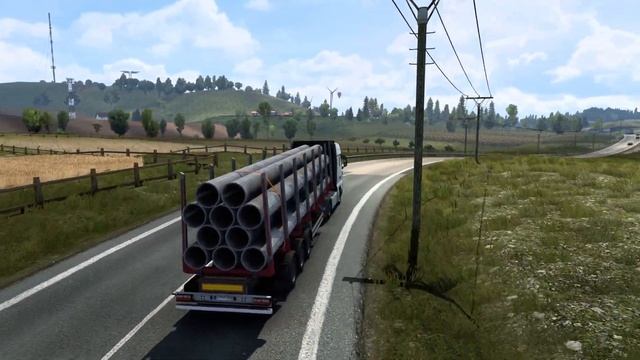 DELIVER IRON PIPES | EURO TRUCK SIMULATOR 2 | RTX 3060TI | I3 10105F смотреть онлайн