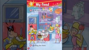 Unit 8. My food. Kid’s box Starter. p. 54 ex. 1