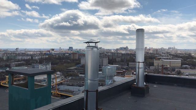 Вид на Воронеж с крыши 25 этажа смотреть онлайн