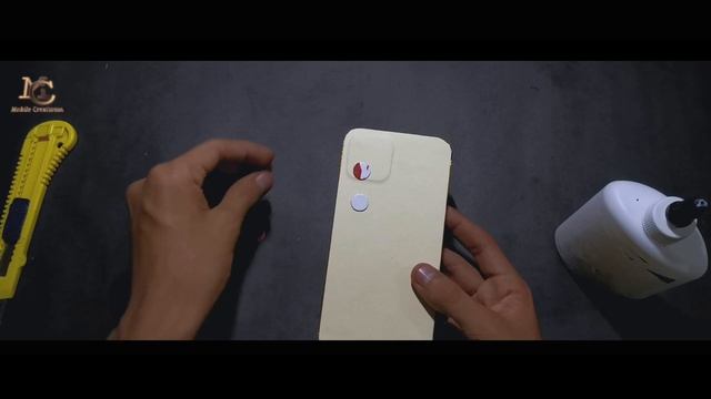 How to make iPhone 12 Pro Max out of cardboard - realistic desing | Gold Colour ? смотреть онлайн