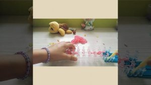 Фреска сердечко из резинок