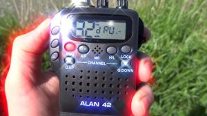 Слушаем рацию ALAN 42