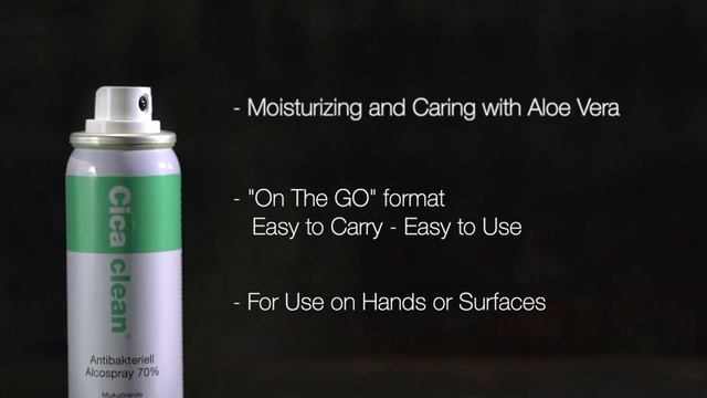 Cicamed CicaClean Antibacterial Spray Information with Organic Aloe Vera смотреть онлайн