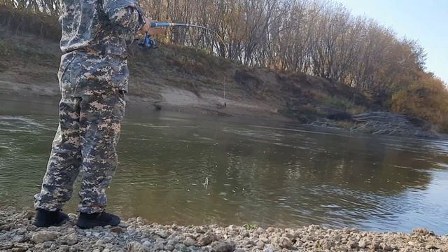 Рыбалка на реке Ишим / п.Борки. рыбалка на живца / червя!!! смотреть онлайн