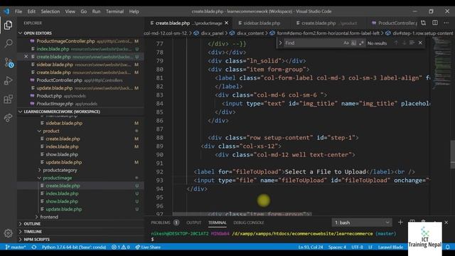 Episode 7|Laravel 7 Ecommerce from Scratch Tutorial|Working of PRODUCT Image Upload CRUD смотреть онлайн