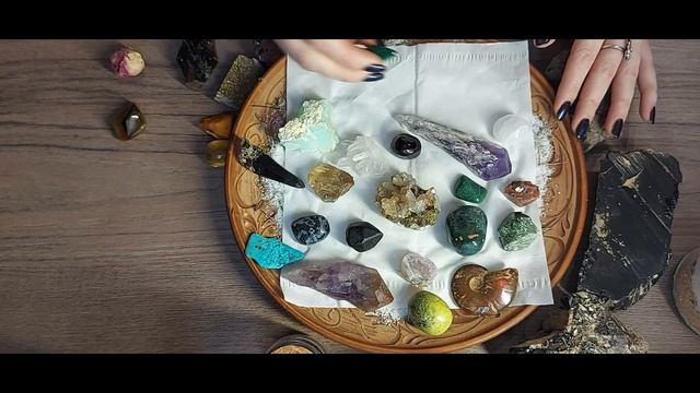 Чистка минералов. Чистка солью. смотреть онлайн
