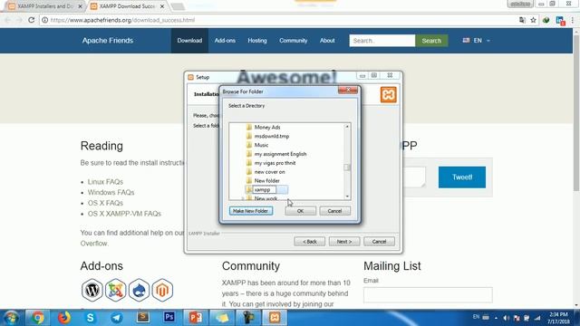 Part01# How to install xampp on localhost marchin? смотреть онлайн