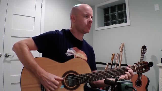 Sting: Fields of Gold (instrumental for guitar) + TAB смотреть онлайн