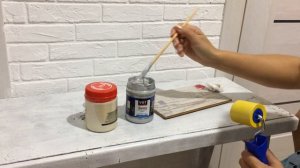 Декоративный кирпич  Как покрасить кирпич  Патинирование  ЧАСТЬ 2