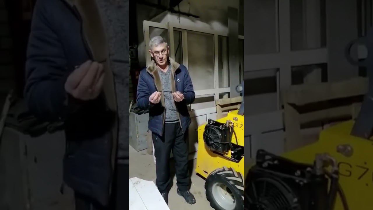 Погрузчик Диктум сломался! Ситуация из сервиса. 2 года мини-погрузчику. смотреть онлайн