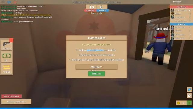 7 Twitter Code Of Roblox Wild Revolver смотреть онлайн