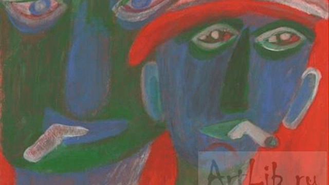 Колобова Елена художник из Подпорожье(авангардизм,экспрессионизм в живописи) смотреть онлайн