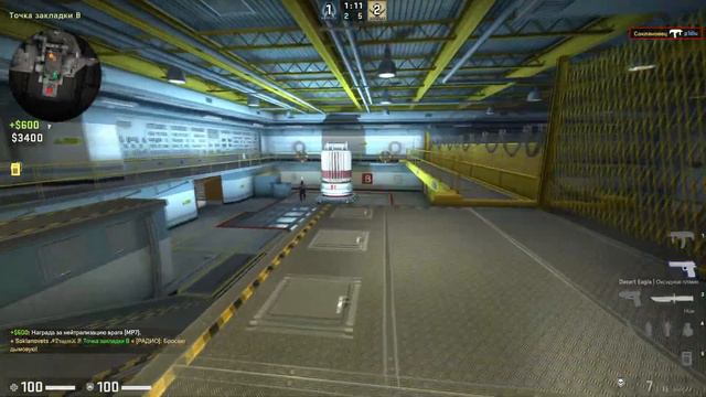 ДВА КАЛАША С Mp-7 В CS:GO! смотреть онлайн