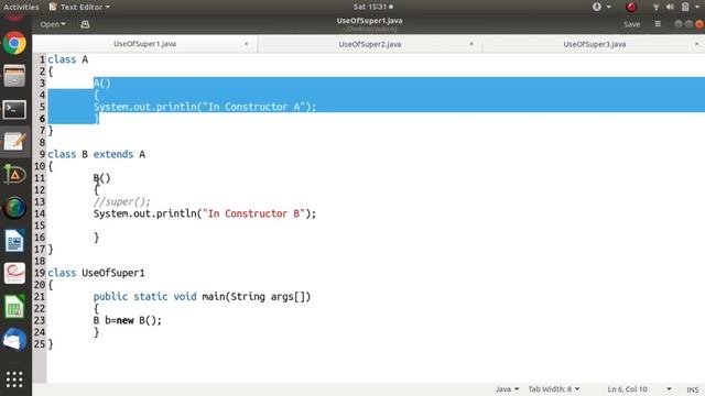Super Keyword in Java Part 1 | Super Method in Constructor Java with Example | Inheritance Java смотреть онлайн