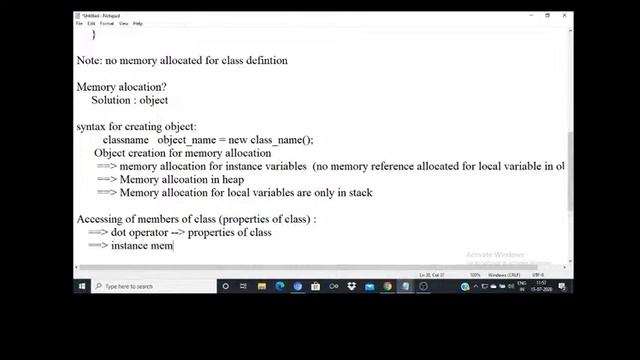 CREATING CLASS IN JAVA | PART - I | Java Tutorial | Java Programming смотреть онлайн