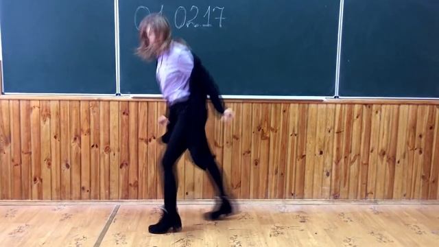 Шафл Дэнс в школе #Olya Peleshok смотреть онлайн