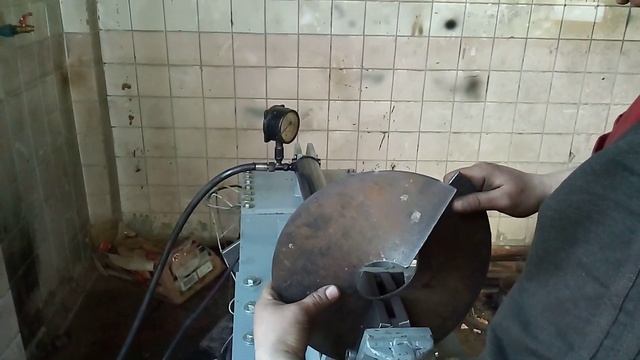 Станок (пресс) для изготовления шнекового сегмента смотреть онлайн