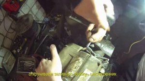 KIA SORENTO MX 3  2013 2.2 TDI   Снятие муфты полного привода  после обрыва корзины.