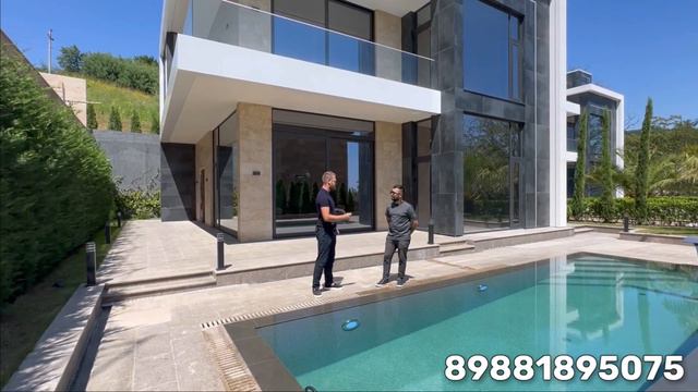 Вилла в Сочи за 280.000.000 ₽ с видом на Олимпийский парк и Море. С лифтом и бассейном. Умный дом 🏠 смотреть онлайн
