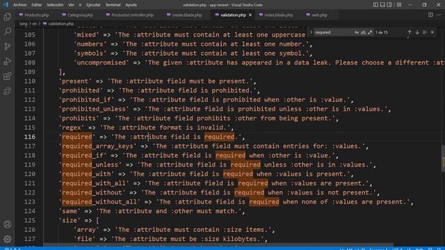 Curso Laravel 9 - 13 Validación de formularios смотреть онлайн
