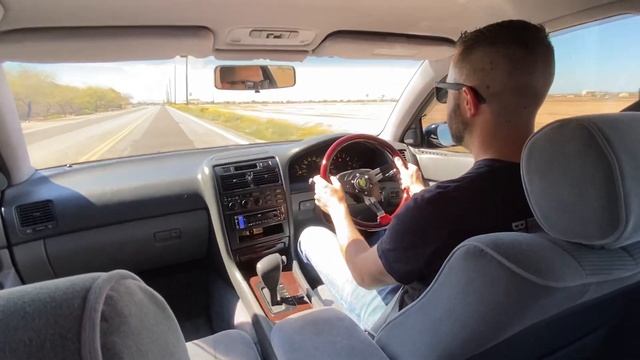 BaT Auction - 1992 Toyota Aristo 3.0 - Driving Video смотреть онлайн