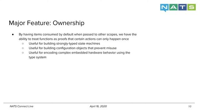 NATS Connect Live! | NATS & Rust смотреть онлайн