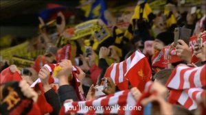 Best You'll never walk alone(YNWA) with lyrics!