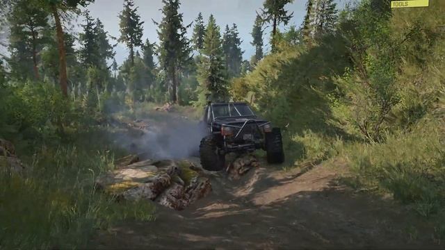 Snowrunner - Game World Creation - Pine Valley 2 Mod Map Test Runs смотреть онлайн