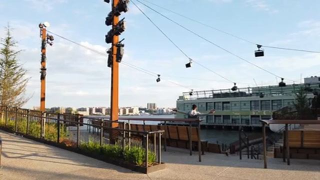 Плавучий остров - Little Island - новый парк в Нью-Йорке 2021 смотреть онлайн