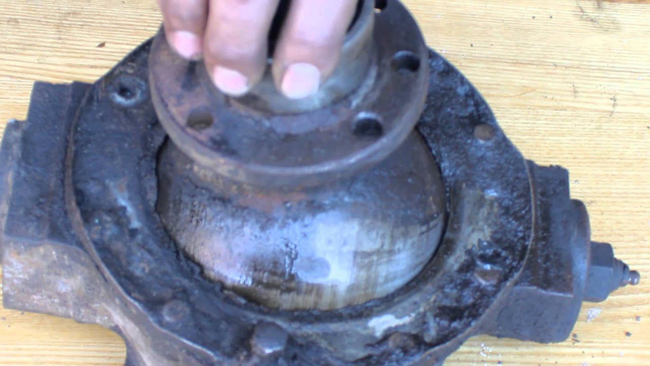 Неравномерное вращение левого поворотного кулака смотреть онлайн